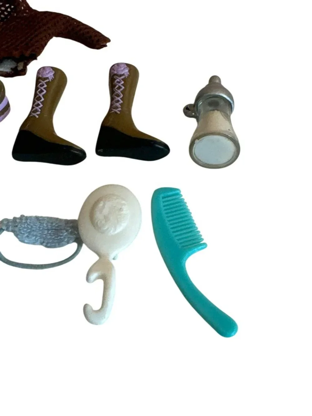 Lil Bratz Mixed Lot of Clothing Matching Shoes Tops Skirt Bottle Etc.